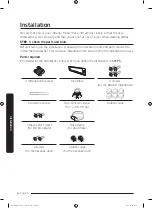 Preview for 6 page of Samsung DW80B6060UG Installation Manual