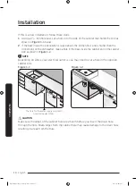 Preview for 10 page of Samsung DW80B6060UG Installation Manual