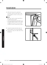 Preview for 18 page of Samsung DW80B6060UG Installation Manual