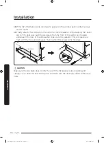 Preview for 36 page of Samsung DW80B6060UG Installation Manual