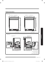 Предварительный просмотр 11 страницы Samsung DW80B6061US Installation Manual