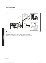 Предварительный просмотр 22 страницы Samsung DW80B6061US Installation Manual