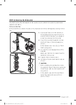 Предварительный просмотр 27 страницы Samsung DW80B6061US Installation Manual