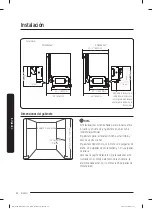 Предварительный просмотр 52 страницы Samsung DW80B6061US Installation Manual