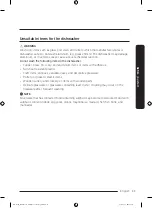 Предварительный просмотр 11 страницы Samsung DW80B7071UG/AA-00 User Manual