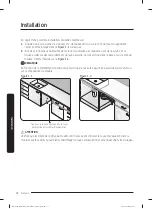 Предварительный просмотр 50 страницы Samsung DW80BB70 Series Installation Manual