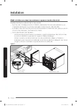 Предварительный просмотр 54 страницы Samsung DW80BB70 Series Installation Manual