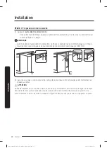 Предварительный просмотр 60 страницы Samsung DW80BB70 Series Installation Manual