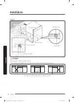 Предварительный просмотр 64 страницы Samsung DW80BB70 Series Installation Manual