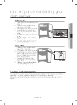 Предварительный просмотр 21 страницы Samsung DW80CG40 Series User Manual