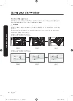 Предварительный просмотр 16 страницы Samsung DW80CG545 Series User Manual