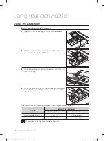 Предварительный просмотр 18 страницы Samsung DW80F600UT User Manual