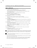 Preview for 12 page of Samsung DW80F800UWS/AA User Manual