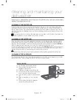 Предварительный просмотр 22 страницы Samsung DW80H9930 Series User Manual