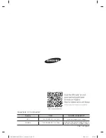 Предварительный просмотр 32 страницы Samsung DW80H9930 Series User Manual