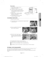 Предварительный просмотр 23 страницы Samsung DW80H995 Series User Manual