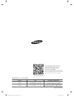 Предварительный просмотр 32 страницы Samsung DW80H997 Series User Manual