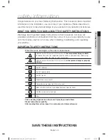 Preview for 3 page of Samsung DW80H9970US User Manual