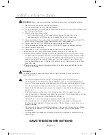 Preview for 4 page of Samsung DW80H9970US User Manual