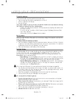 Preview for 14 page of Samsung DW80H9970US User Manual