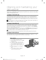 Preview for 22 page of Samsung DW80H9970US User Manual