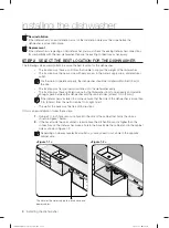 Preview for 8 page of Samsung DW80J3020U Installation Manual