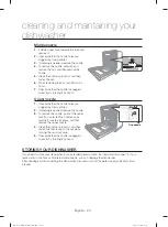 Предварительный просмотр 20 страницы Samsung DW80J3020UW User Manual