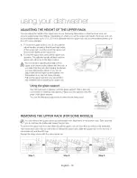 Preview for 16 page of Samsung DW80J755 Series User Manual