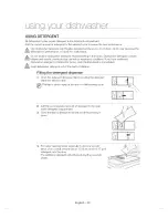 Preview for 22 page of Samsung DW80J755 Series User Manual