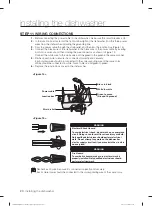 Предварительный просмотр 20 страницы Samsung DW80K2021 Series Installation Manual