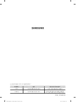 Предварительный просмотр 24 страницы Samsung DW80K2021 Series Installation Manual