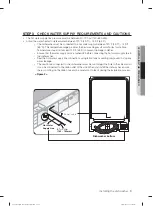 Предварительный просмотр 9 страницы Samsung DW80K5050 Series Installation Manual