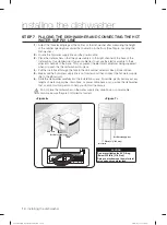 Предварительный просмотр 14 страницы Samsung DW80K5050 Series Installation Manual