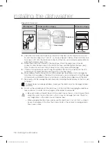 Предварительный просмотр 18 страницы Samsung DW80K5050 Series Installation Manual