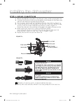 Предварительный просмотр 20 страницы Samsung DW80K5050 Series Installation Manual