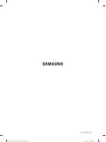 Предварительный просмотр 72 страницы Samsung DW80K5050 Series Installation Manual