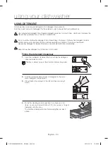 Предварительный просмотр 20 страницы Samsung DW80K5050U User Manual