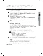 Предварительный просмотр 10 страницы Samsung DW80M2020 Series User Manual