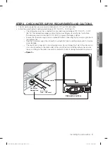 Предварительный просмотр 9 страницы Samsung DW80M3021 Series Installation Manual