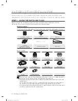 Preview for 6 page of Samsung DW80M9* Series Installation Manual