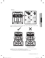 Предварительный просмотр 17 страницы Samsung DW80M9* Series Installation Manual