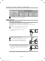 Preview for 26 page of Samsung DW80M9* Series User Manual