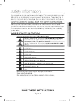 Предварительный просмотр 3 страницы Samsung DW80M99 Series User Manual