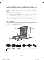 Предварительный просмотр 8 страницы Samsung DW80M99 Series User Manual