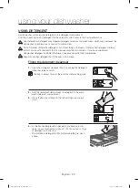 Предварительный просмотр 24 страницы Samsung DW80M99 Series User Manual