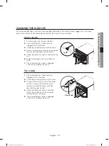 Предварительный просмотр 27 страницы Samsung DW80M99 Series User Manual