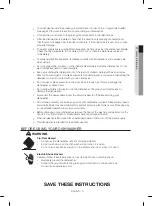 Предварительный просмотр 5 страницы Samsung DW80N3030US/AA-00 User Manual