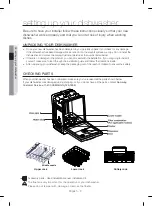 Предварительный просмотр 6 страницы Samsung DW80R2031 Series User Manual