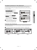 Предварительный просмотр 13 страницы Samsung DW80R2031 Series User Manual