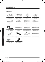 Preview for 8 page of Samsung DW80R706 Series Installation Manual